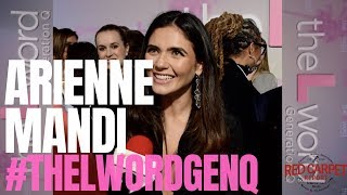 Arienne Mandi interviewed at Showtime's The L Word: Generation Q premiere video