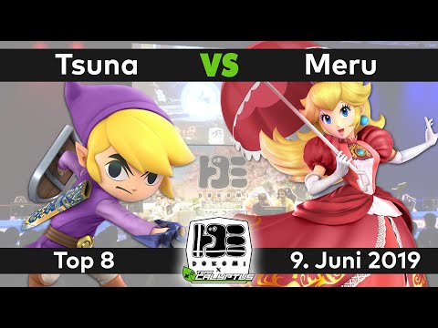 DoKomi 2019 | TCL Tsuna (Toon Link) vs Meru (Peach) | Top 8 [W]