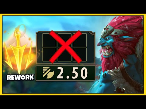 Trundle Can Get 2.5 Attack Speed WITHOUT ITEMS (Lethal Tempo Rework) - League of Legends