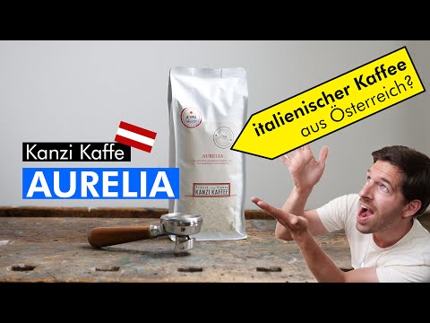 Kanzi Kaffee Aurelia - ein Österreicher mit italienischen Wurzeln