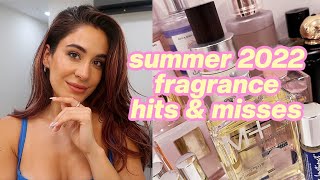 all the perfumes i wore this summer + my thoughts | current fragrance collection while on tour