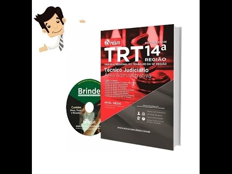 Apostila Concurso TRT-14 2016 - Técnico Judiciário - Área Judiciária