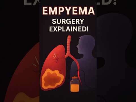 Empyema की सर्जरी कैसे होती है? जानिए VATS या Lung Decortication के बारे में