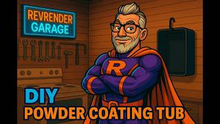 This Budget Powder Coating Hack Saved My Shop | Full Build