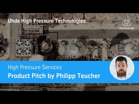 Product Pitch High Pressure Services by Philipp Teucher