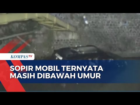 Minibus Terjun ke Sungai di Situbondo Akibat Sopir Tak Bisa Kendalikan Kemudi