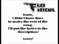 Flo Rida - Whistle Karaoke With lyrics 