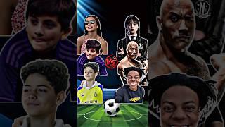 Download lagu Delfina Suarez & Thiago Messi and Ronaldo Junior VS Wednesday & The Rock and İshowspeed 😈😯💪🔥 mp3 Download lagu Delfina Suarez & Thiago Messi and Ronaldo Junior VS Wednesday & The Rock and İshowspeed 😈😯💪🔥 mp3