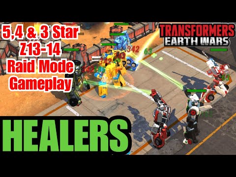 Which Healer is best? 3, 4 & 5 Star Healer Gameplay. Transformers: Earth Wars