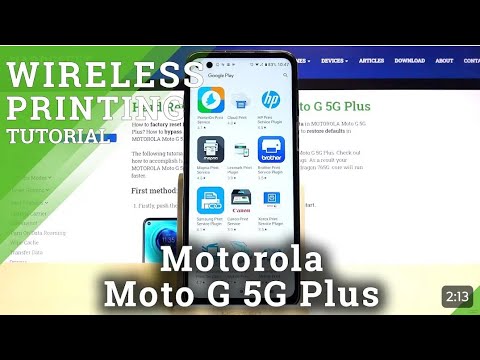How to connect printer with Motorola Moto G73 5G - create bluetooth connection