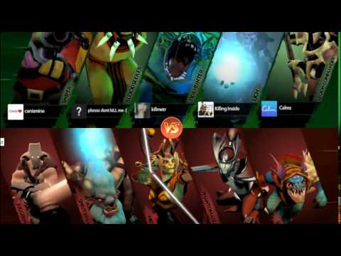 Legion Commander Vs Medusa - Mid (Double  Rampage)