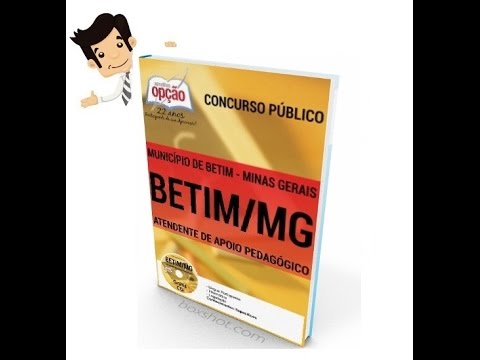 Apostila do Concurso Betim 2016 - Atendente de Apoio Pedagógico