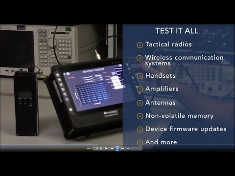 Radio Test Set from Astronics Test Systems