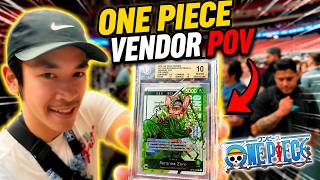 I opened a $13,000 box for a Serial Chance | One Piece Vendor POV | FrontRow Card Show