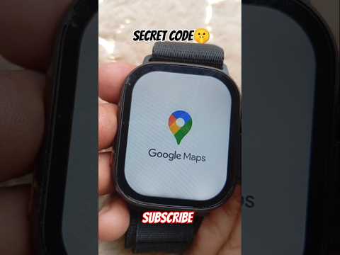 GOOGLE MAPS IN T900 ULTRA WATCH😱😱🤯🤯#t900ultra #smartwatch #watch #applewatch #trending