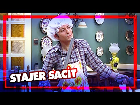 Sacit, Makbule'den ev işi öğreniyor - Avrupa Yakası