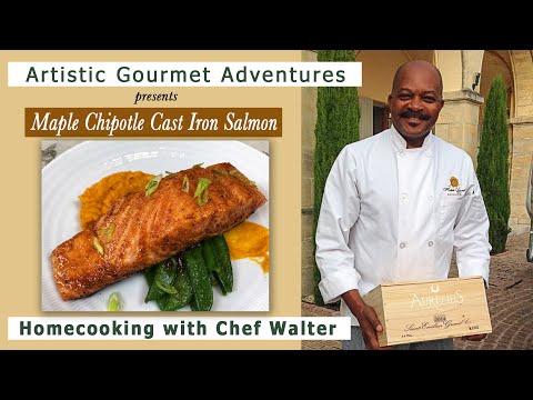 How to Cook Maple Glazed Cast Iron Salmon