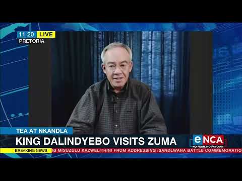 King Dalindyebo visits Zuma