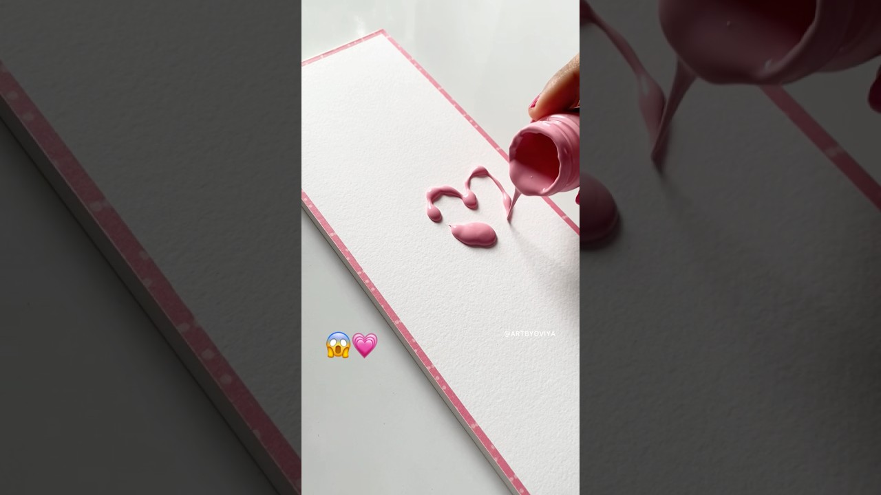 Creative art idea😱🍭#artshorts #satisfying #diy #shortviral #acrylicpainting #diyideas #diycraft