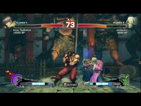 SSF4: Kiryu Tsukimiya (Guy) vs. profecery (Gen)