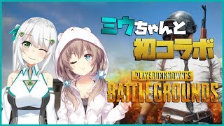 【PUBG】ミウちゃんと初コラボ♡