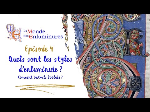 🎨Quels sont les styles en enluminure au travers des siècles ? | Épisode 4