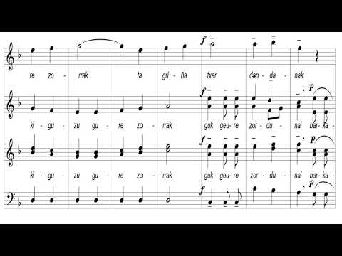 AITA GUREA -  AITA MADINA - PARTITURA