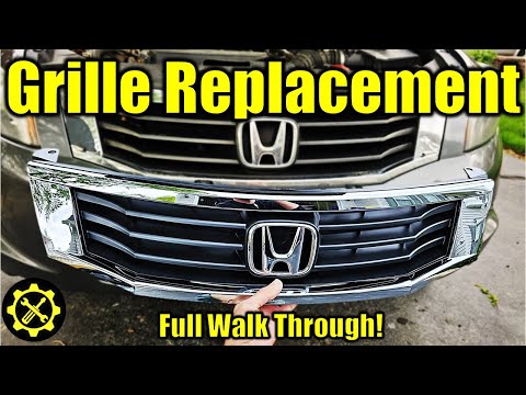 2008 - 2012 Honda Accord Grille Replacement!