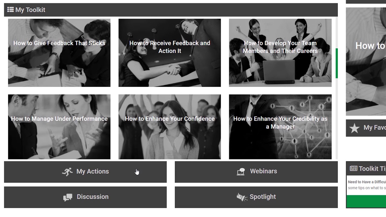 The Manager's Toolkit