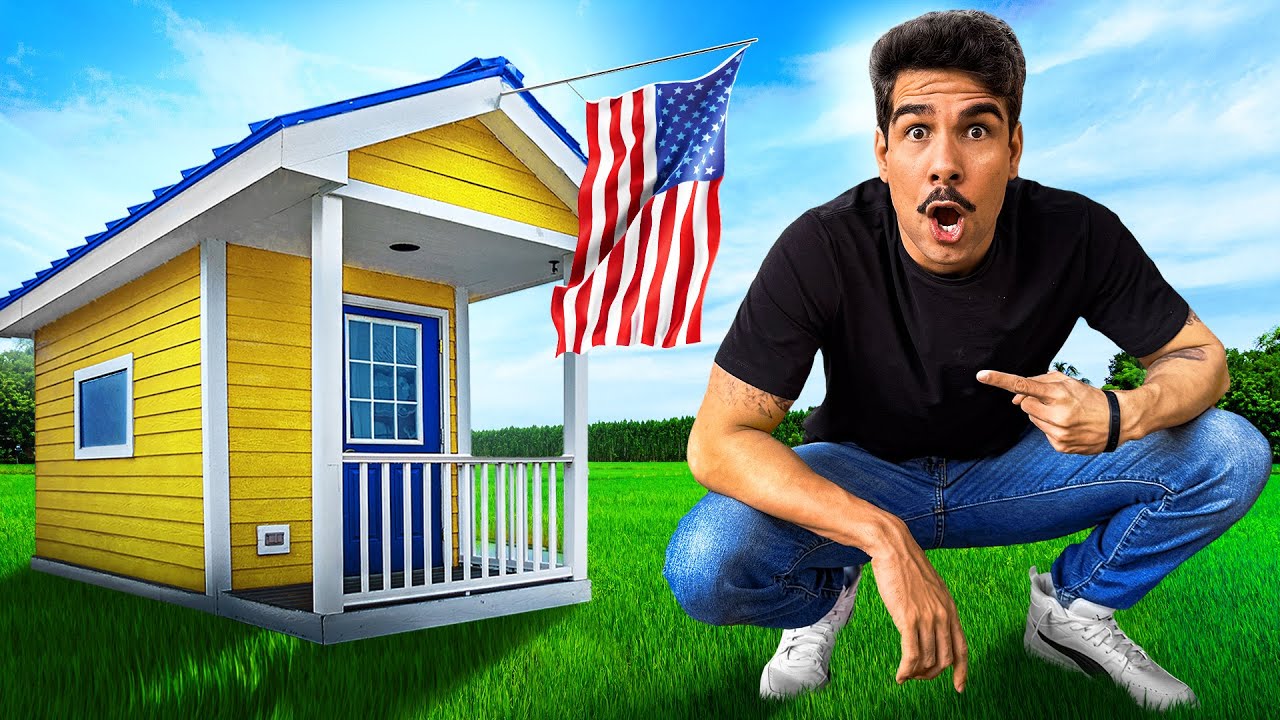 Aluguei as MENORES casas dos Estados Unidos