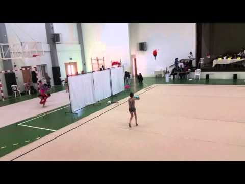 Anastasia Charalambous ball 2nd place  Cyprus (Anaptiksi championship 2016)