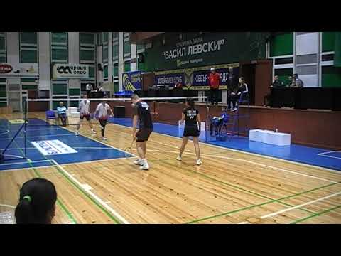 Mihajlo Tomić/Sara Lončar vs Abdulsamet Özdemir/Cansu Erçetin,XD final , HEBAR U17