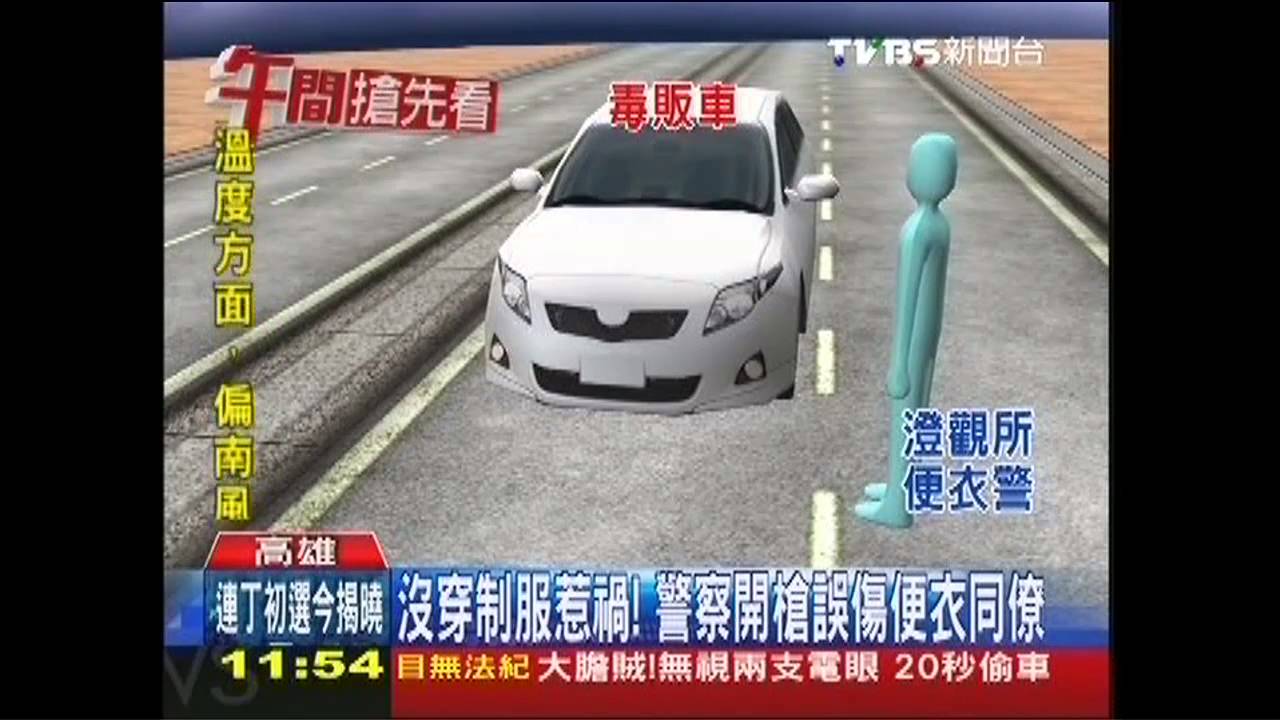 沒穿制服惹禍! 警察開槍誤傷便衣同僚