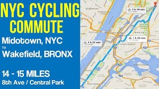 NYC Cycling Commute to Bronx - DOGS ATTACK Simplee Fit