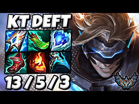 Ezreal vs Varus ADC [ KT Deft ] Korea Challenger Patch 14.7 ✅