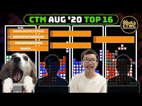 August 2020 CTM - Orange Bracket- Classic Tetris Monthly