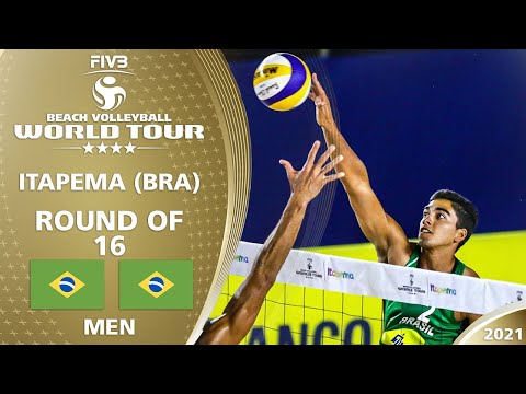 Vitor Felipe/Renato vs. Arthur/Pedro Solberg - Men's Round of 16 | 4* Itapema 2021