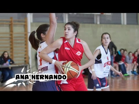Ana Hernando (Baloncesto Femenino Aragón) vs. RC Celta Baloncesto (10.10.2015)