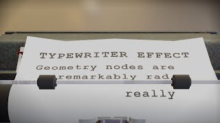 Animated Typewriter Text