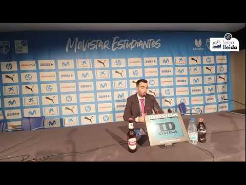 Post Partit J1 // Movistar Estudiantes 98 - 73 ICG Força Lleida