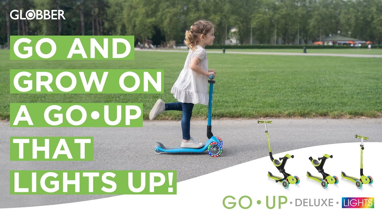 Globber - Koloběžka Go-Up Deluxe Light Teal