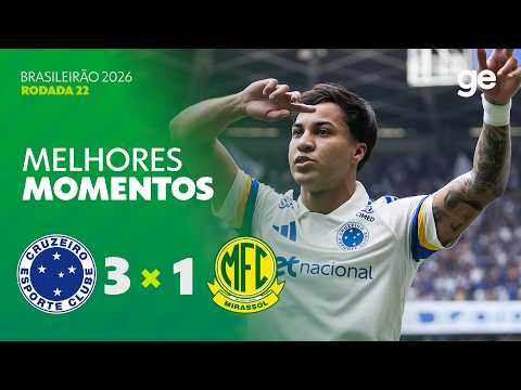 Gols e melhores lances de Cruzeiro x Mirassol