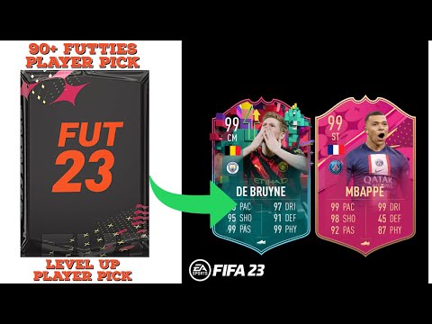15x 90+ FUTTIES PLAYER PICK & LEVEL UP PLAYER PICK - FUT23