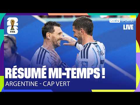 LIVE - RÉSUMÉ DE LA PREMIÈRE MI-TEMPS MASTERCLASSE DE MESSI !