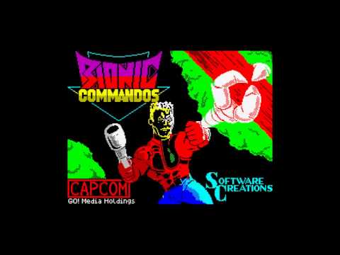 "Bionic Commando" level 2 music, ZX Spectrum 128k