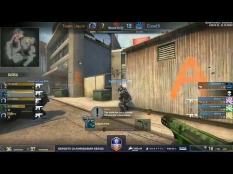 Liquid - Hiko Tec 9 4k vs Cloud9 buy round @ECS Euro