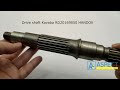 Видеообзор Вал гидронасоса Kayaba PSVL-54 RD20169050 Handok