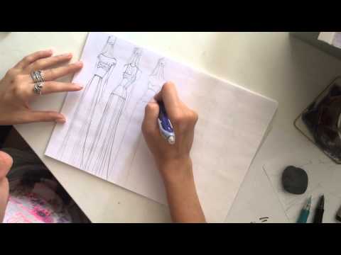 Sketch #9 VESSSNA WEDDING by Maria Alexeeva