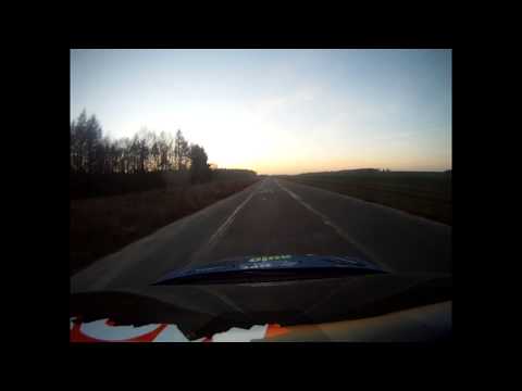 Testy RallyLand 30.11.2014 P.Pieńkosz/D.Magnuszewski Peugeot 206RC