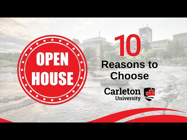 Watch Video: International Open House Replays – Top 10 Reasons to Choose Carleton